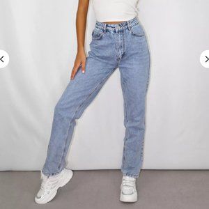 NWT MID-RISE DAD JEANS